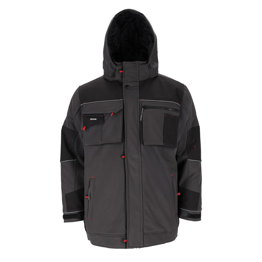 Neperšlampanti 3-jų sluoksnių Softshell striukė STORM, su TPU membrana