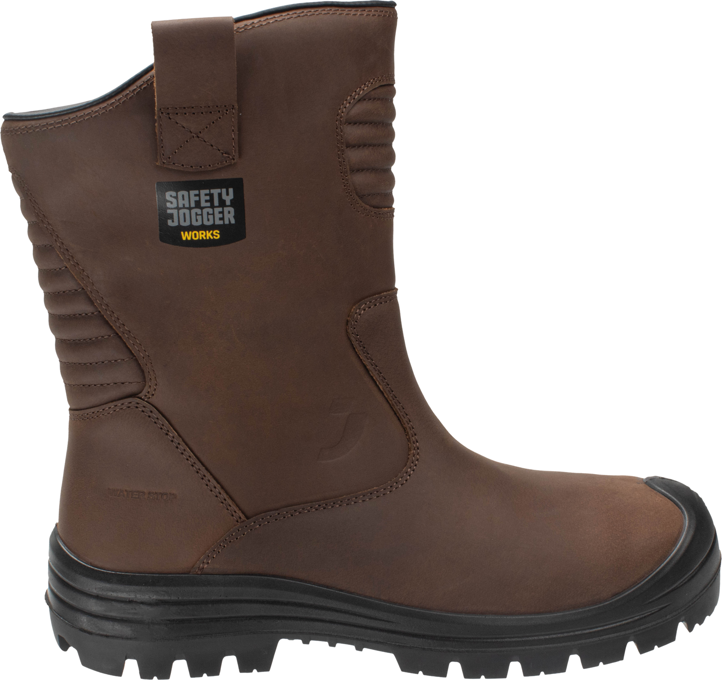 Šilti žieminiai odiniai darbo batai MAYON WINTER S3S, su natūralios vilnos pamušalu