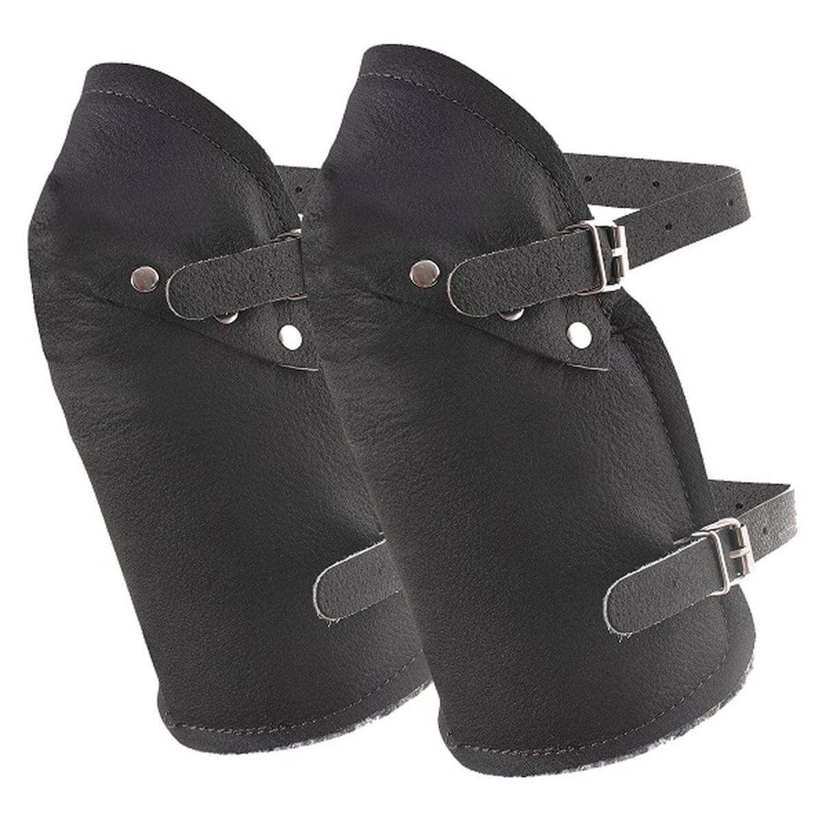 Odiniai ugniai atsparūs antkeliai LEATHER KNEE PADS