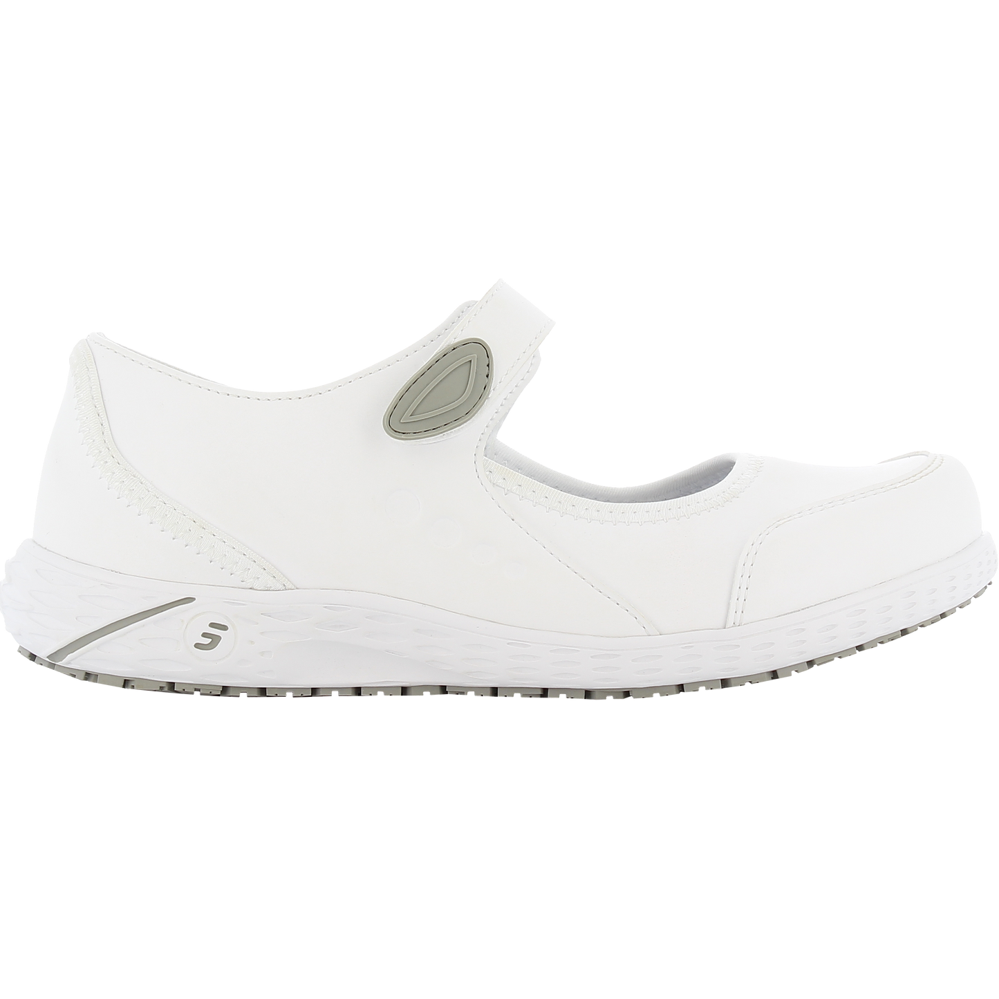 Itin patogūs ir neslystantys moteriški darbo batai NILDA O1 ESD SRC, baltos spalvos