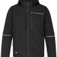 Moderni ir funkcionali striukė SJ OAK SOFTSHELL, atsparumas vandeniui 10 000 mm, juoda spalva