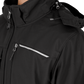 Moderni ir funkcionali striukė SJ OAK SOFTSHELL, atsparumas vandeniui 10 000 mm, juoda spalva