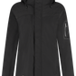 Waterproof, warm and windproof women's winter jacket with many practical details