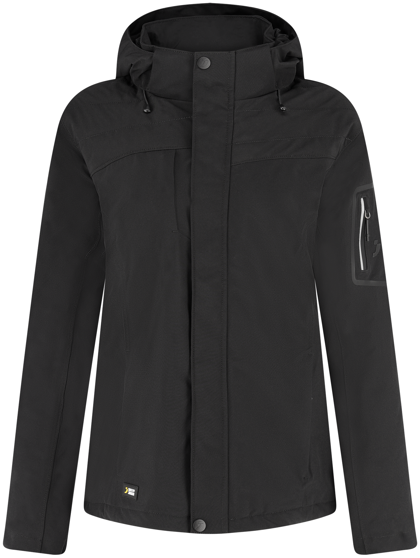 Waterproof, warm and windproof women's winter jacket with many practical details