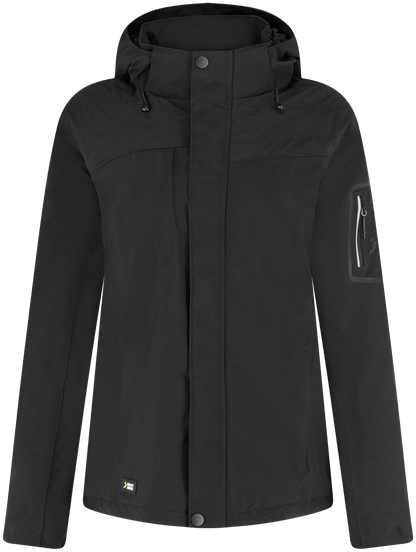 Waterproof, warm and windproof women's winter jacket with many practical details