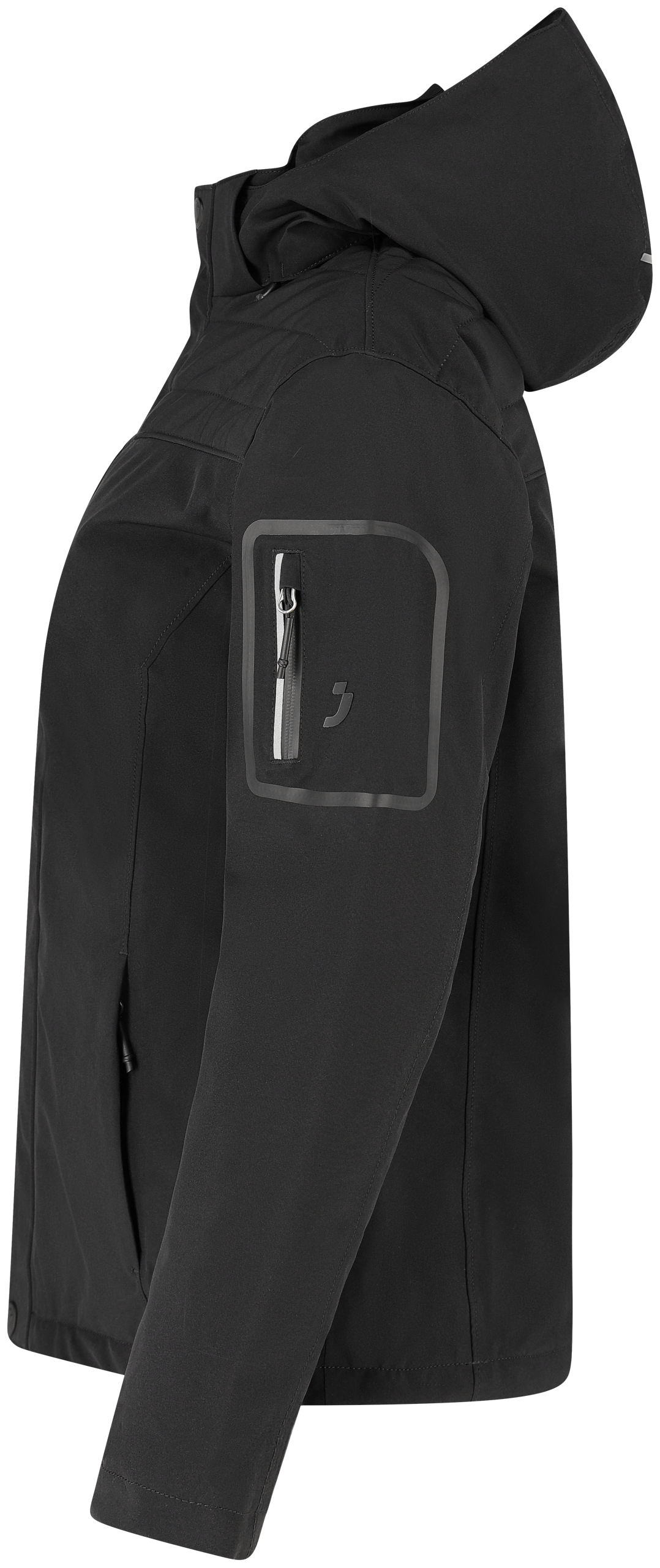 Waterproof, warm and windproof women's winter jacket with many practical details