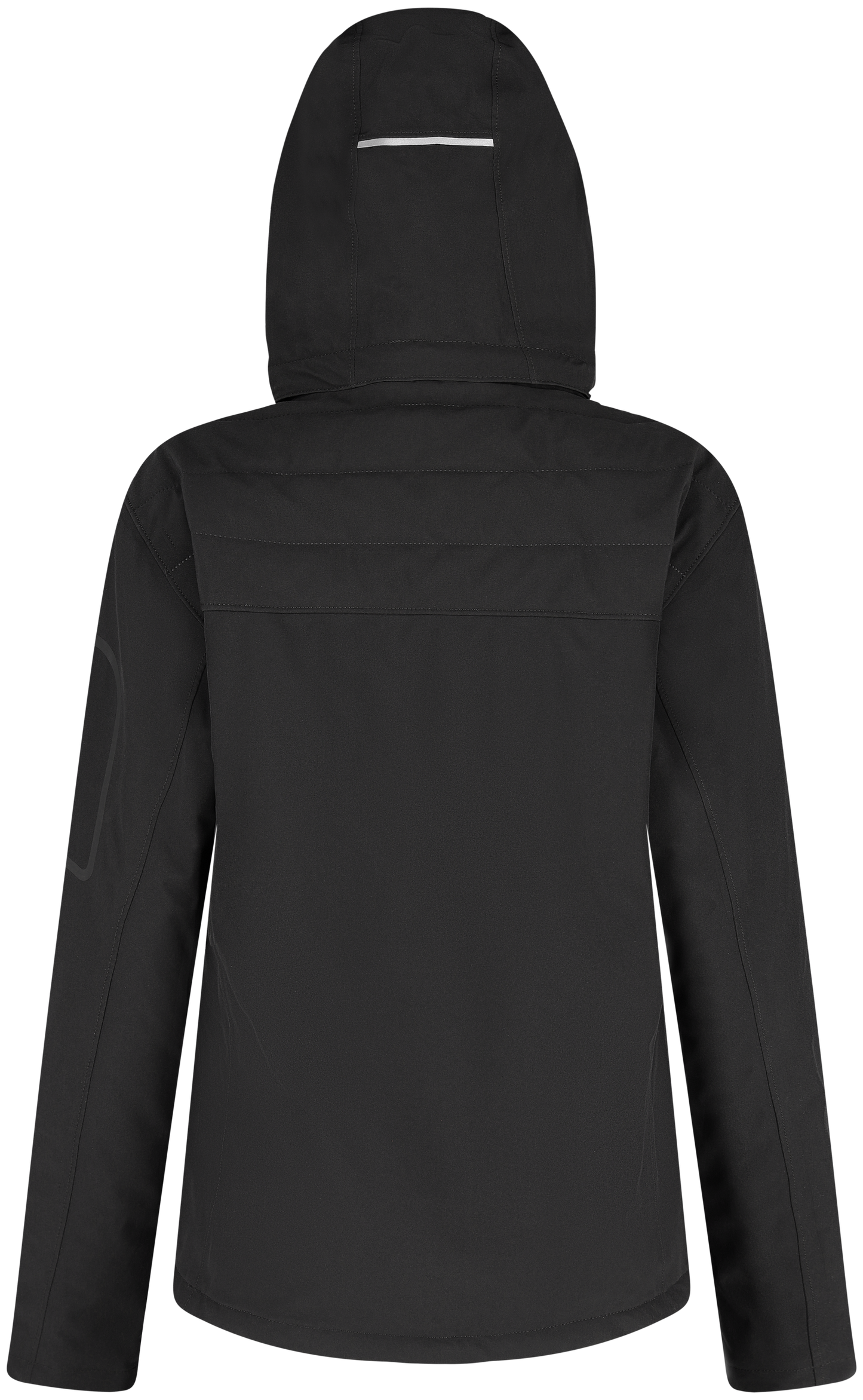 Waterproof, warm and windproof women's winter jacket with many practical details