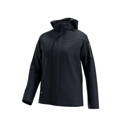 Waterproof, warm and windproof women's winter jacket with many practical details
