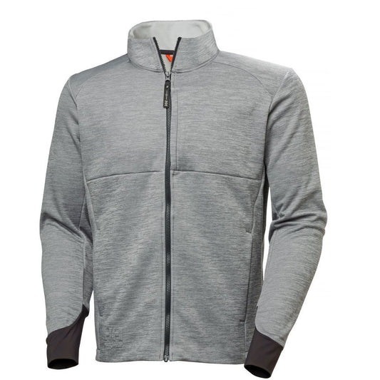 Flisinis džemperis Helly Hansen TECH MIDLAYER, pilkos spalvos