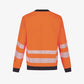 Hi-Vis džemperis SCUTI Crewneck SWEATER, oranžinės spalvos