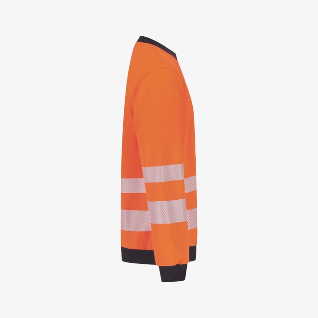 Hi-Vis džemperis SCUTI Crewneck SWEATER, oranžinės spalvos