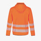 Hi-Vis džemperis SCUTI HIVIS HOODIE, su kapišonu, oranžinės spalvos (EN ISO 20471, 3 klasė)