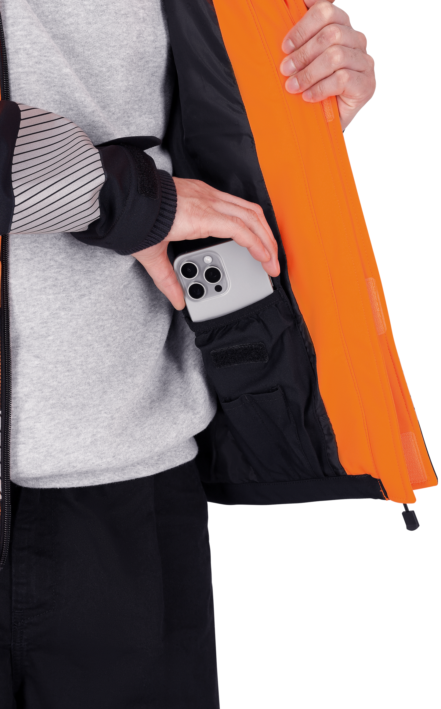 Waterproof and windproof warm winter jacket JOGGER SCUTI, with a waterproof coating
