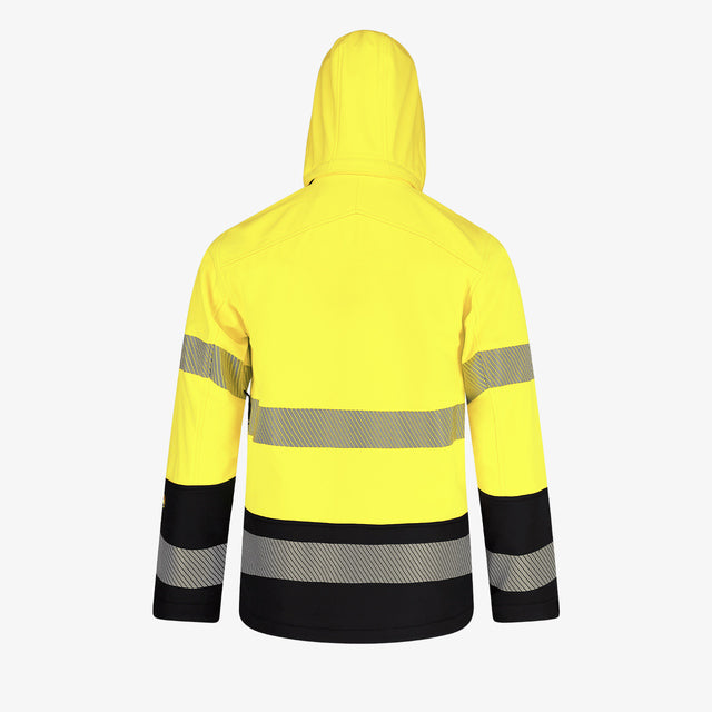 Hi-Vis Softshell striukė SCUTI, geltona