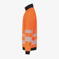 Hi-Vis džemperis su aukšta apykakle SCUTI HIVIS SWEATER, oranžinės spalvos