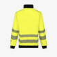 Hi-Vis džemperis su aukšta apykakle SCUTI HIVIS SWEATER, geltonos spalvos