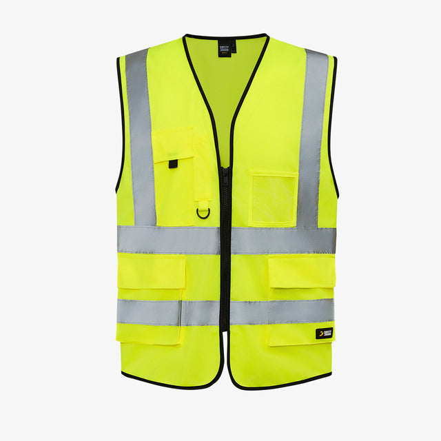 Aukšto matomumo darbo liemenė Safety Jogger Scuti HiVis, EN ISO 20471 2 klasė, geltona