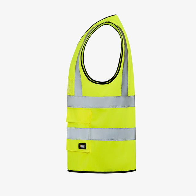 Aukšto matomumo darbo liemenė Safety Jogger Scuti HiVis, EN ISO 20471 2 klasė, geltona