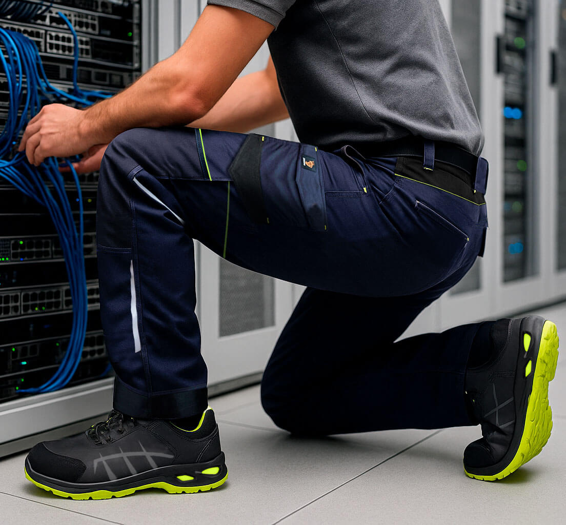 Elastingos ir tvirtos darbo kelnės TECHTREK