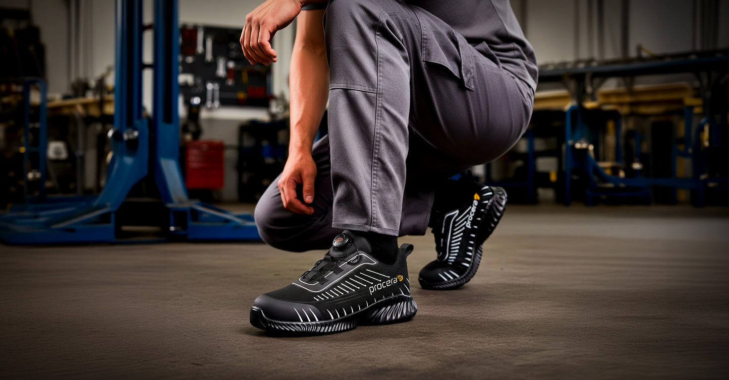 Apsauginiai batai LAROX S1P, su greito užveržimo sistema