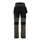 Stilingos ir elastingos darbo kelnės TERRA, ergonomiškos, su papildomomis kišenėmis