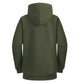 Džemperis su gobtuvu Pesso Turin Olive green, žalias