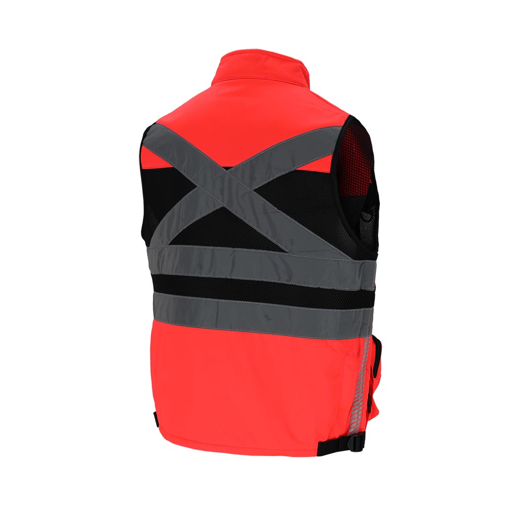 Signalinė liemenė TYTAN, raudonos spalvos