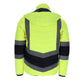 Vyriška pašiltinta Hi-Vis darbo striukė VIZION, su šviesą atspindinčiomis juostomis