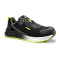 Batai ELTEN Leevi XXNF BOA Black-Lime Low ESD S3S, su BOA® užsegimu, juodi