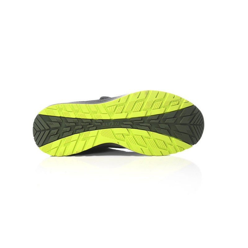 Batai ELTEN Leevi XXNF BOA Black-Lime Low ESD S3S, su BOA® užsegimu, juodi