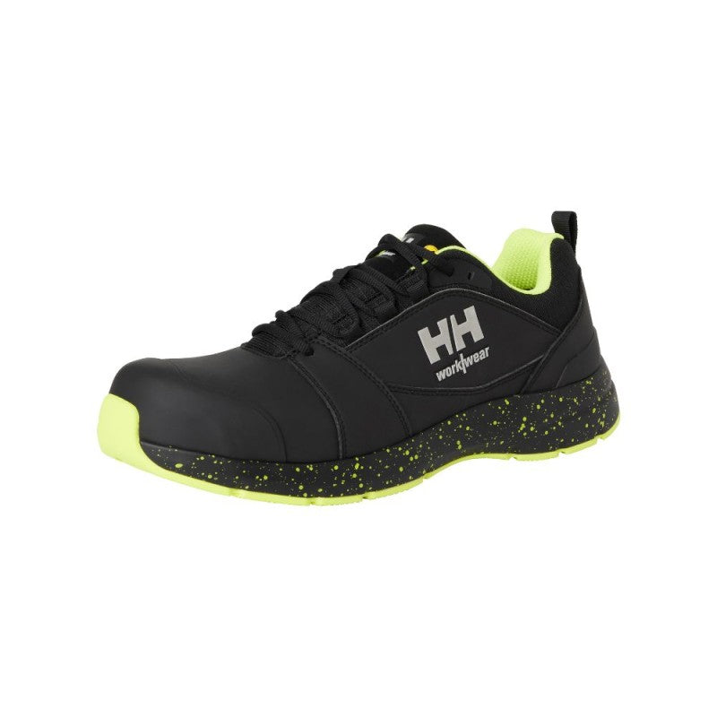 Batai HELLY HANSEN Barcode MXR Low S3S, juodi/geltoni