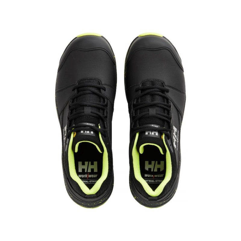 Batai HELLY HANSEN Barcode MXR Low S3S, juodi/geltoni
