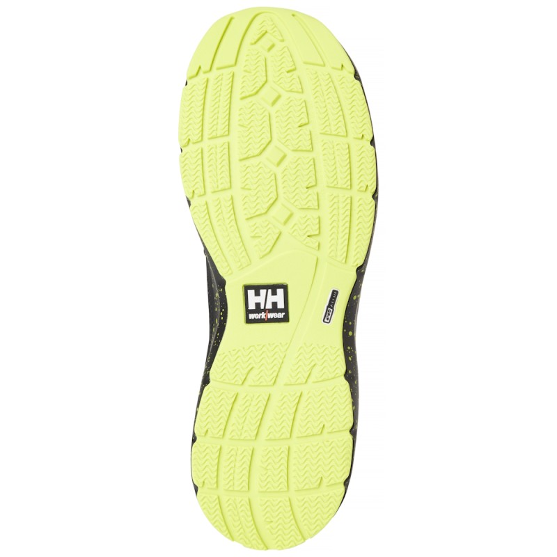 Apsauginiai darbo batai HELLY HANSEN Barcode MXR Mid S3S, juodi/geltoni