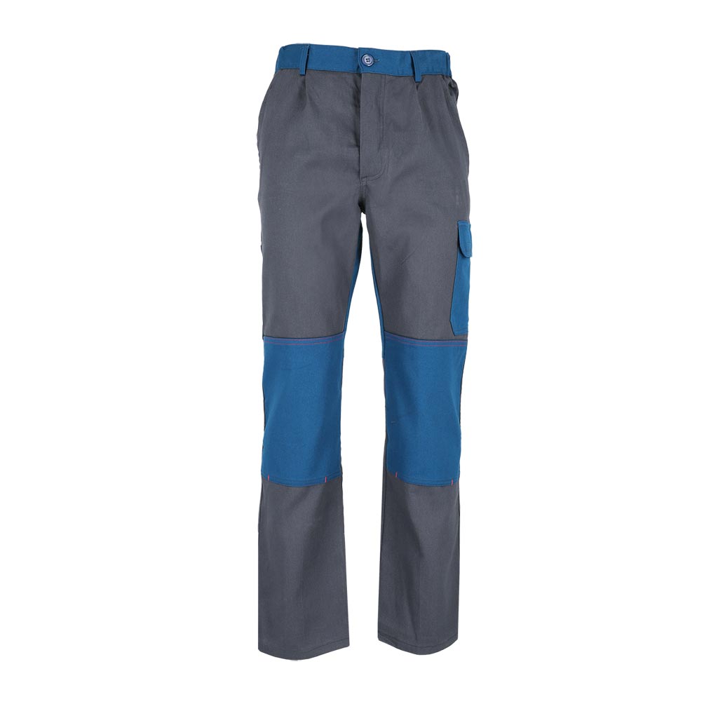 Medvilninės darbo kelnės BOMUL-T, pilkos spalvos