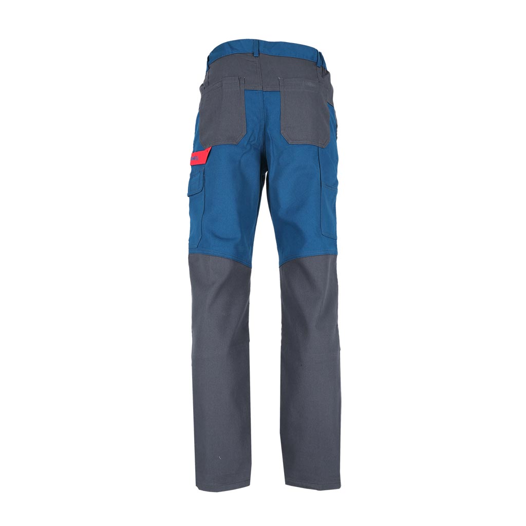 Apsauginės darbo kelnės BOMUL, juodos spalvos (100 % medvilnė, 260–270 g/m²)