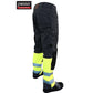 Darbo kelnės Pesso Canvas HI-VIS, pilkos