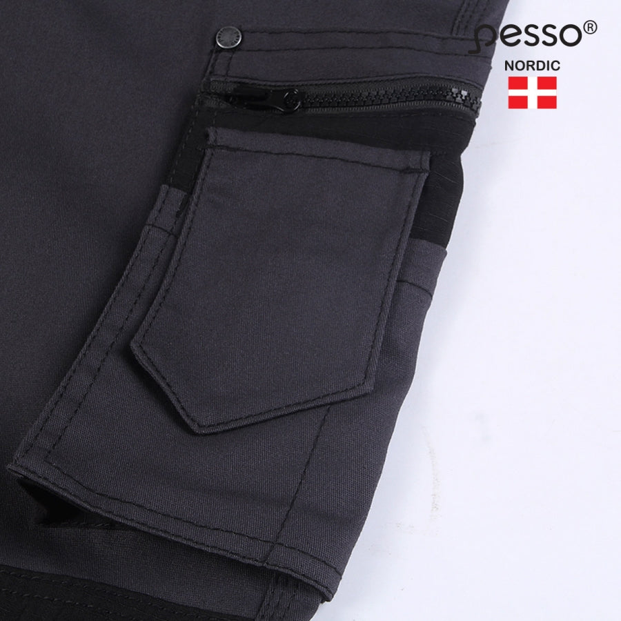 Darbo kelnės Pesso Twill Stretch, pilkos