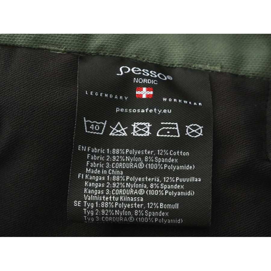Darbo puskombinezonis Pesso Titan Flexpro DP125Z, žalia