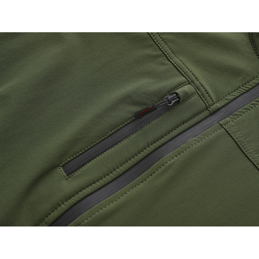 Darbo švarkas Pesso TITAN Flexpro iš tampraus 4-Way Stretch audinio DS125P, žalias Olive Green