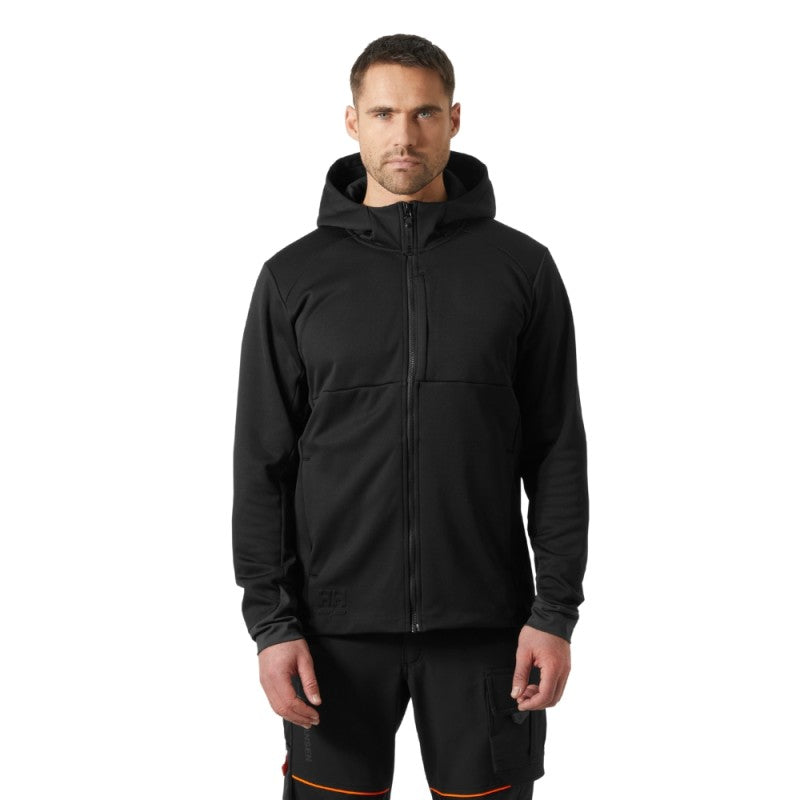 Džemperis HELLY HANSEN Tech Hooded Midlayer, juodas