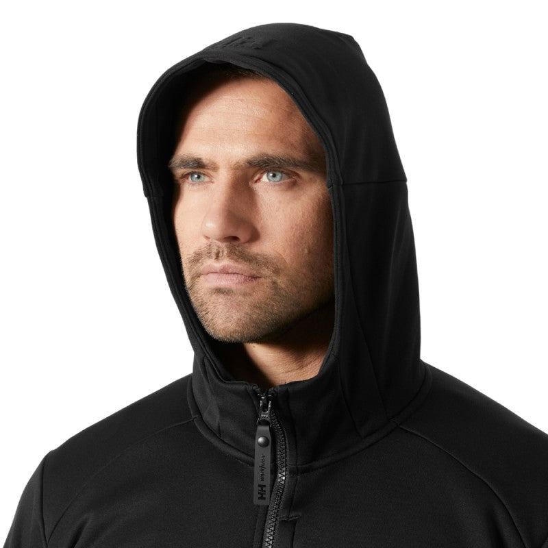 Džemperis HELLY HANSEN Tech Hooded Midlayer, juodas