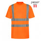 Marškinėliai Pesso HVM HI-VIS, oranžiniai