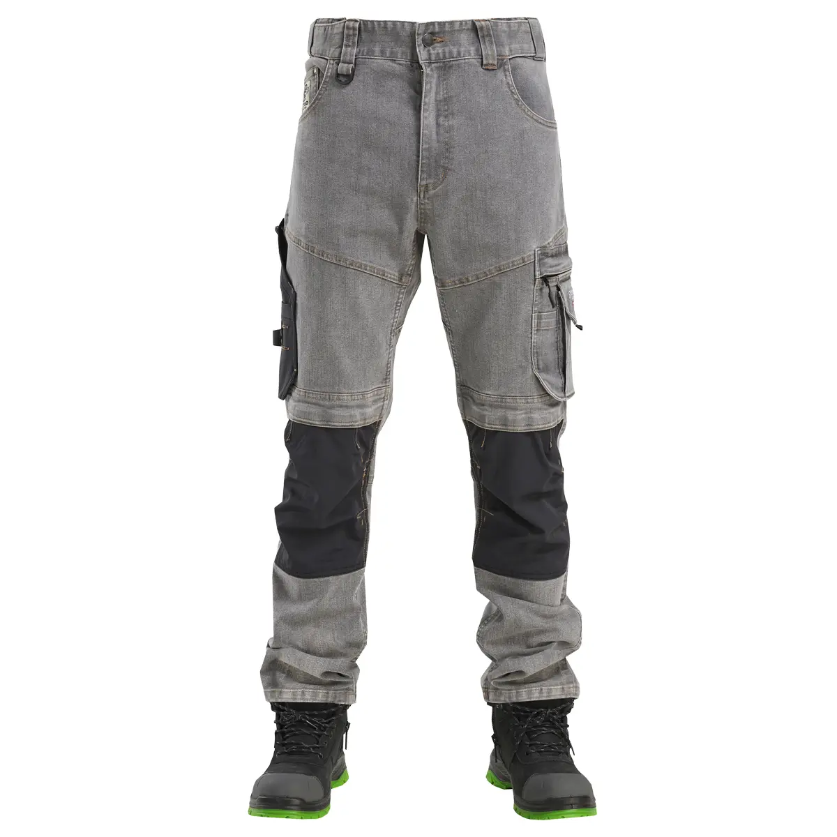 Darbo kelnės Pesso Denim Flex Ultimate Strech 155, pilkos