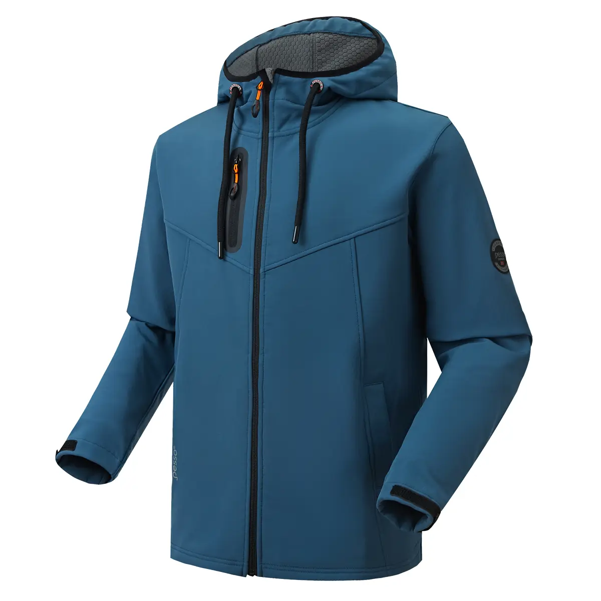 Softshell striukė PESSO LEO RipStop, mėlyna