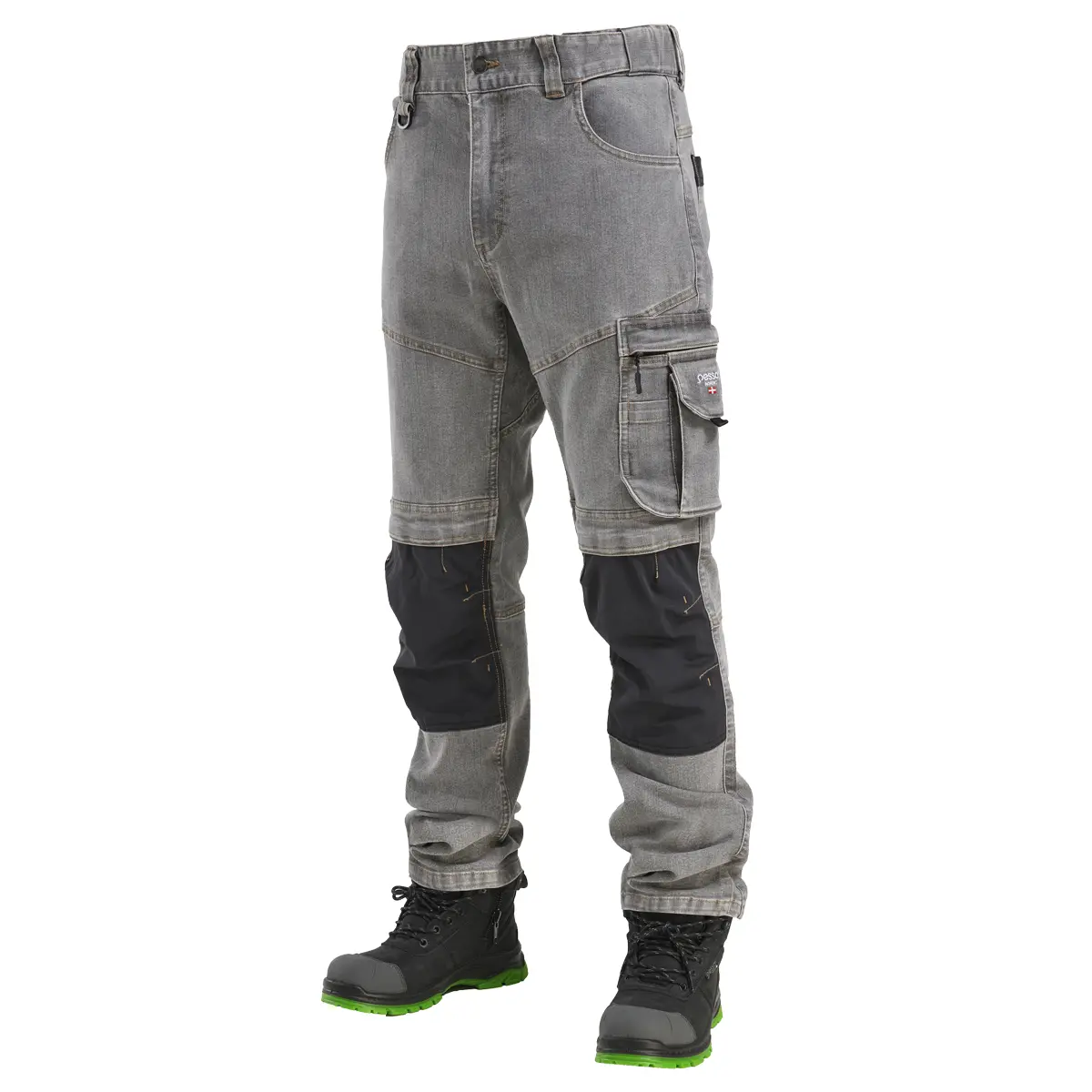 Darbo kelnės Pesso Denim Flex Ultimate Strech 155, pilkos