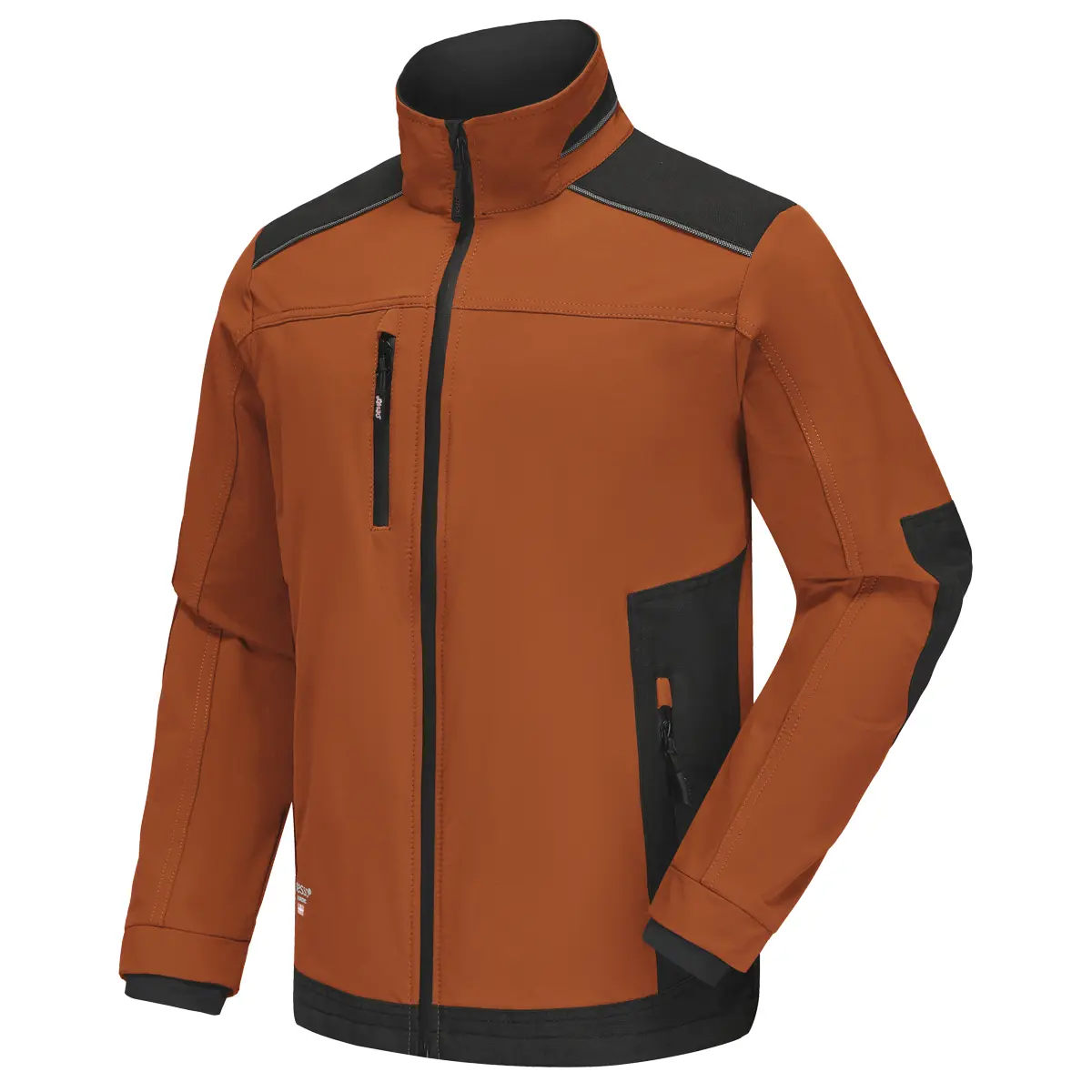 Darbo švarkas Pesso NEXUS 185, iš tampraus 4-Way Stretch audinio, Mountain Brown rudos spalvos