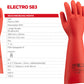 Elektrą izoliuojančios pirštinės HONEYWELL KCL Electro 584, Maks. darbinė įtampa: 1000 V AC / 1500 V DC