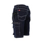 Elastingi ir funkcionalūs džinsiniai darbo šortai JEANS, su papildomomis kišenėmis