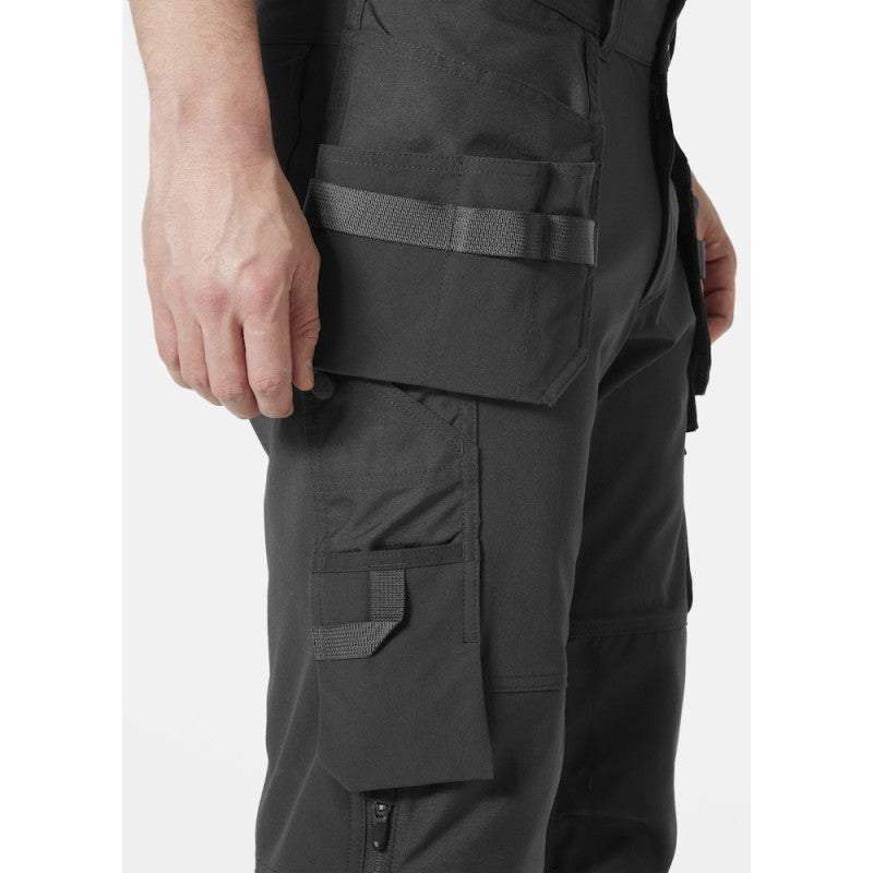 Elastingos kelnės su šviesą atspindinčiais elementais HELLY HANSEN Alna 4X CL 1, geltonos
