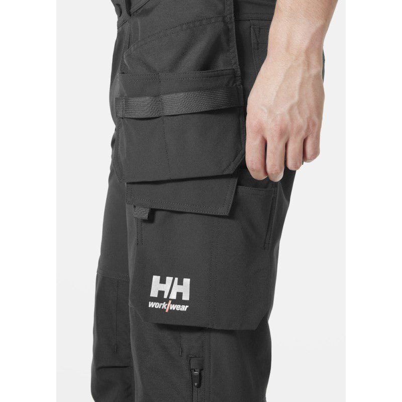 Elastingos kelnės su šviesą atspindinčiais elementais HELLY HANSEN Alna 4X CL 1, geltonos